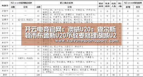 开云电竞官网:澳威U20: 查尔斯顿市布鲁斯U20不敌麦格理湖城U20 终场比分2:0(图2) 开云电竞官网